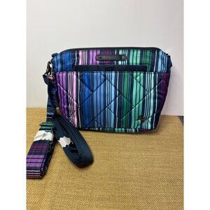 Lug FLare 2 Crossbody Bag Love Multi Stripe NWT